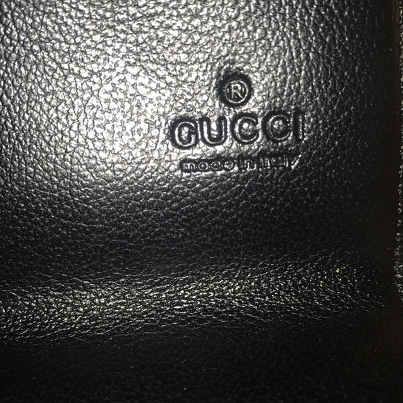 Signature Gucci card wallet - Picture 4 of 4